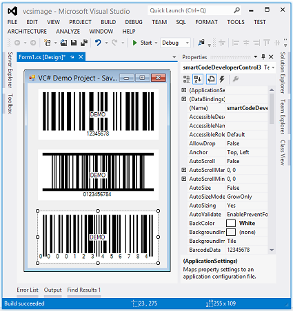 Add professional quality barcodes to .NET applications and Reporting Services.