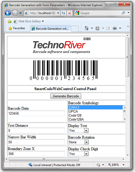 SmartCodeWebControl 2.9 full